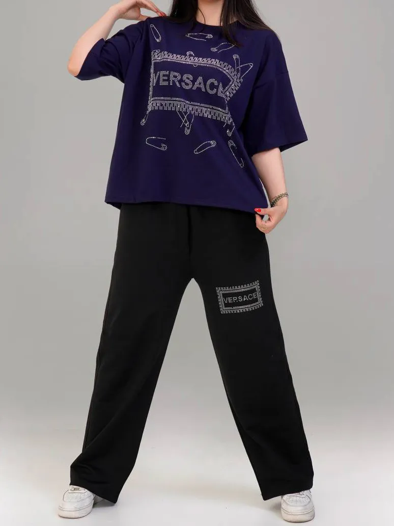 ست پنبه یکرو _گلکسی پنبه | versace | 6