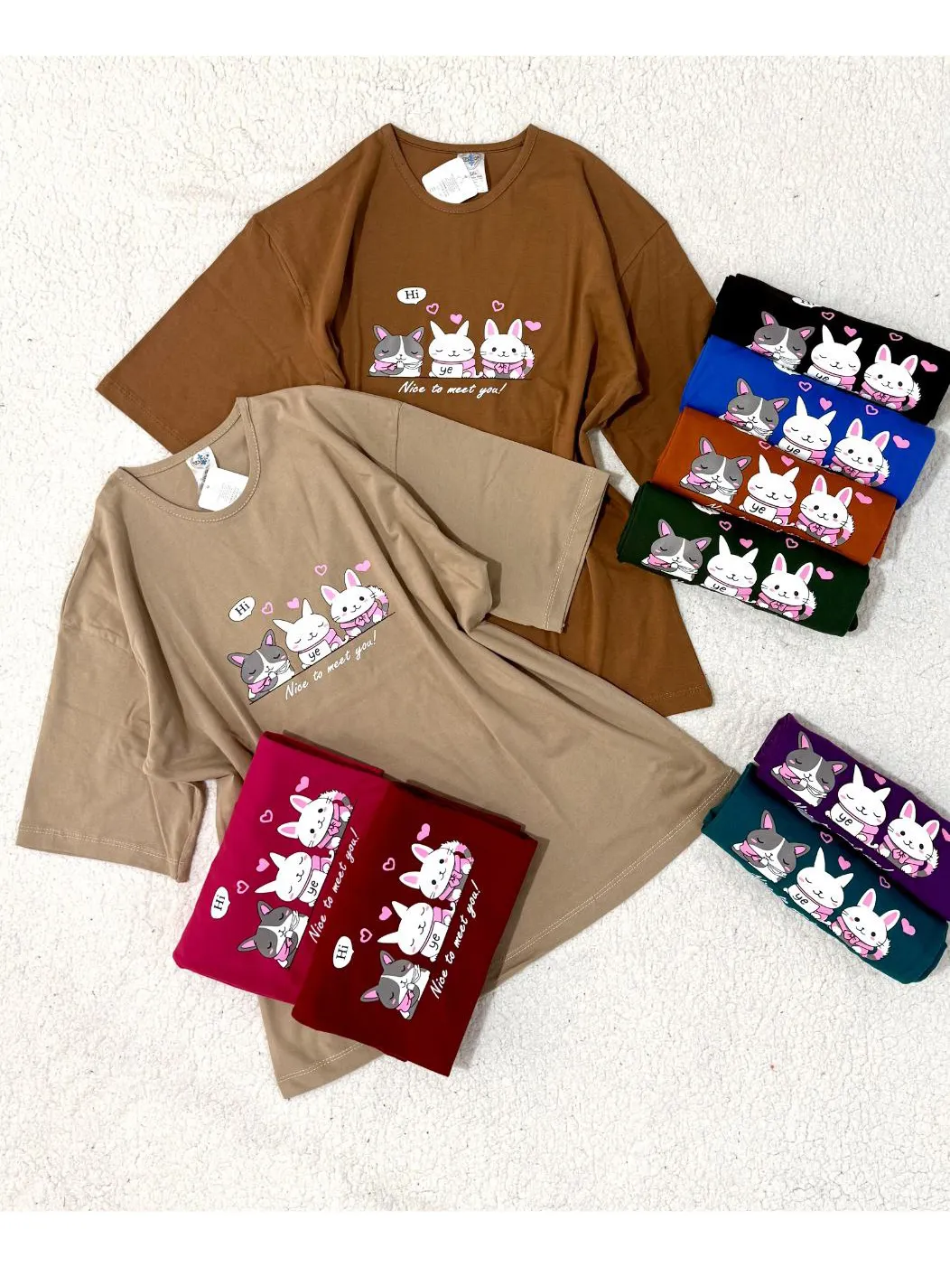 تیشرت باکسی(4XL)پنبه سوپر 2