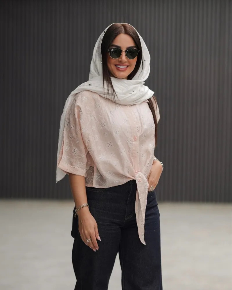 شومیز کراپ شیشه ای 2