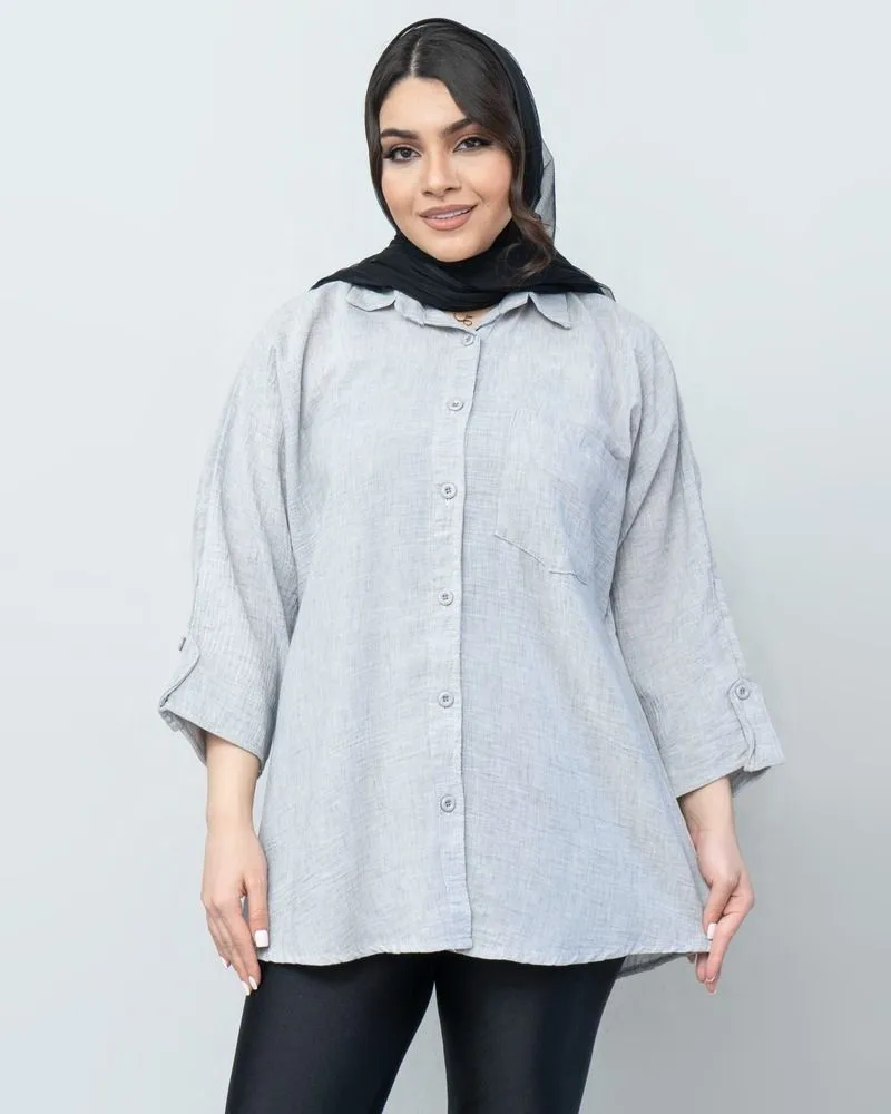 شومیز تک جیب 4