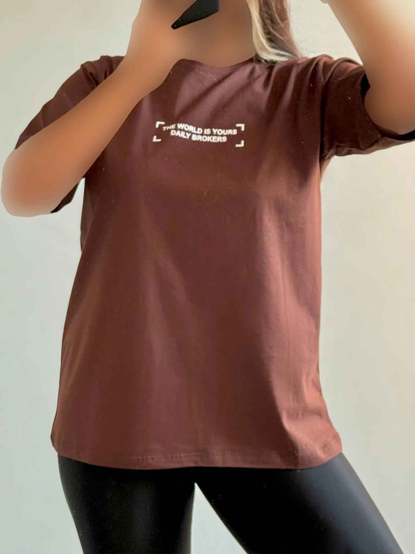 تیشرت قواره دار(باکسی)