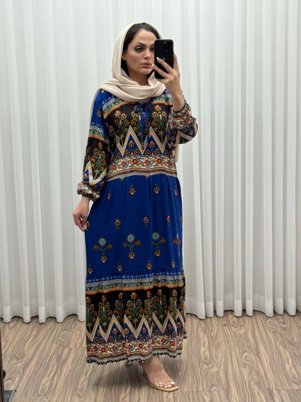 پیراهن ساحلی،تمام نخ