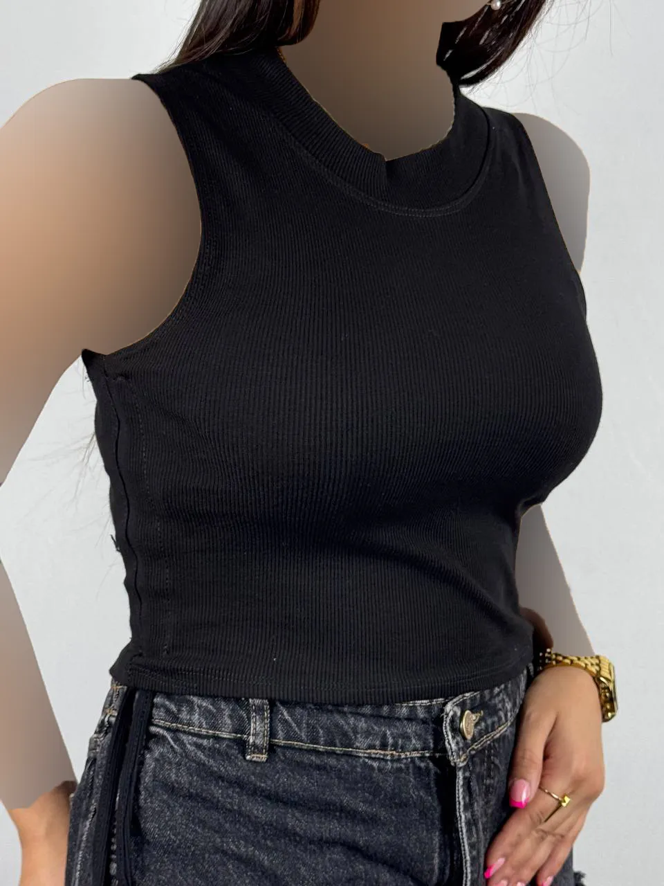 تاپ بغل گره ساده