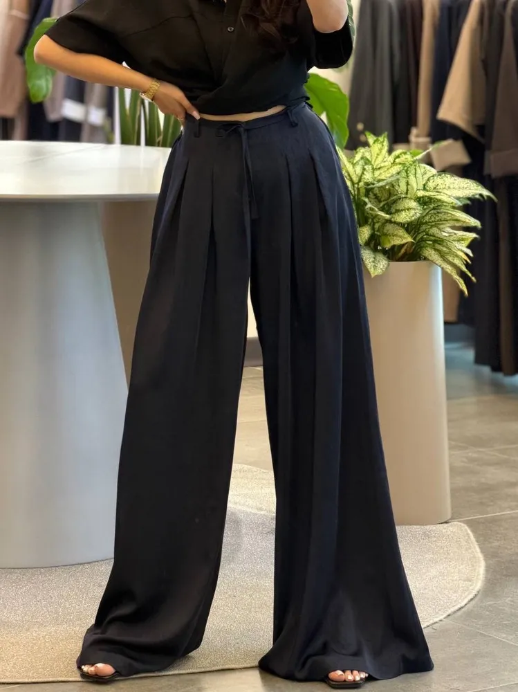 شلوار بگ  ساتن زارا 7