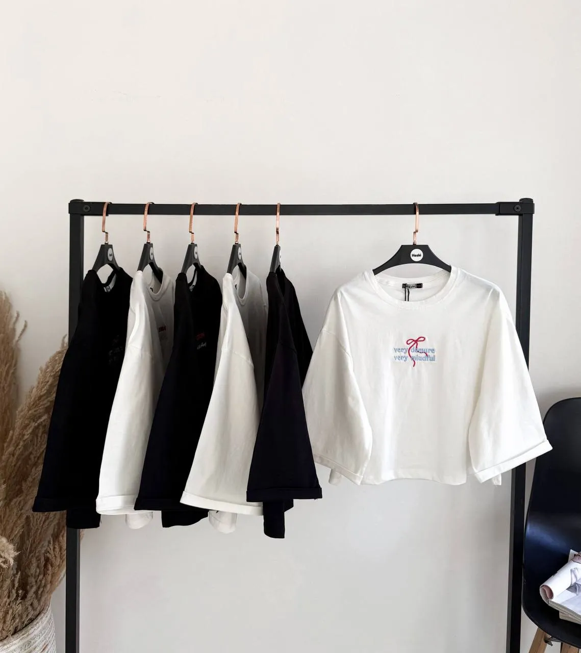 تیشرت کراپ باکسی 4