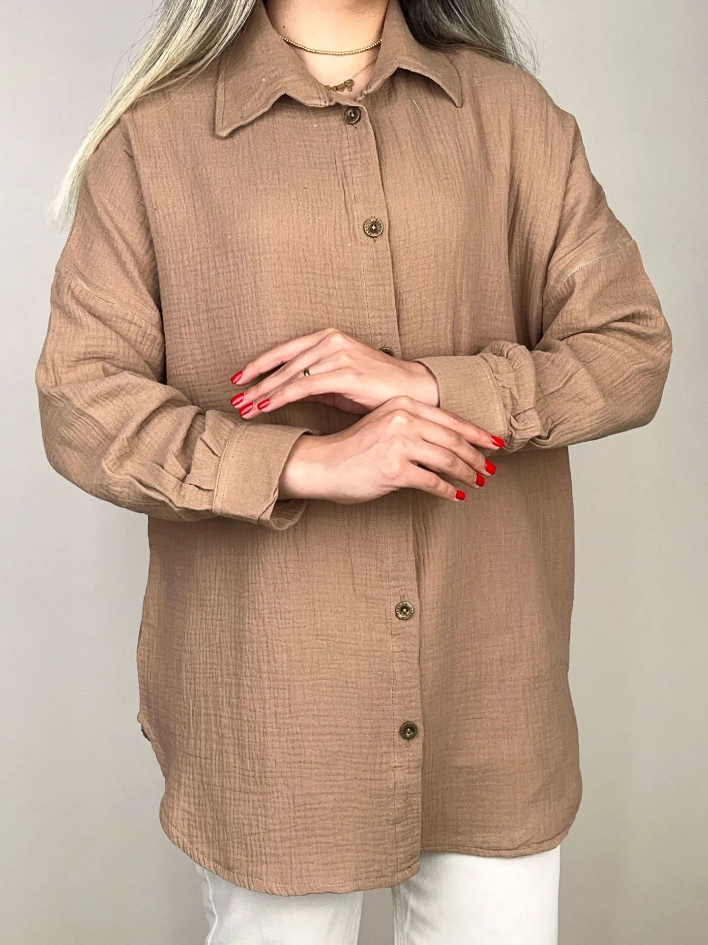 شومیز جلو دکمه 13