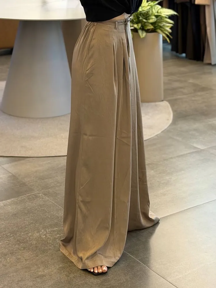شلوار بگ  ساتن زارا 5