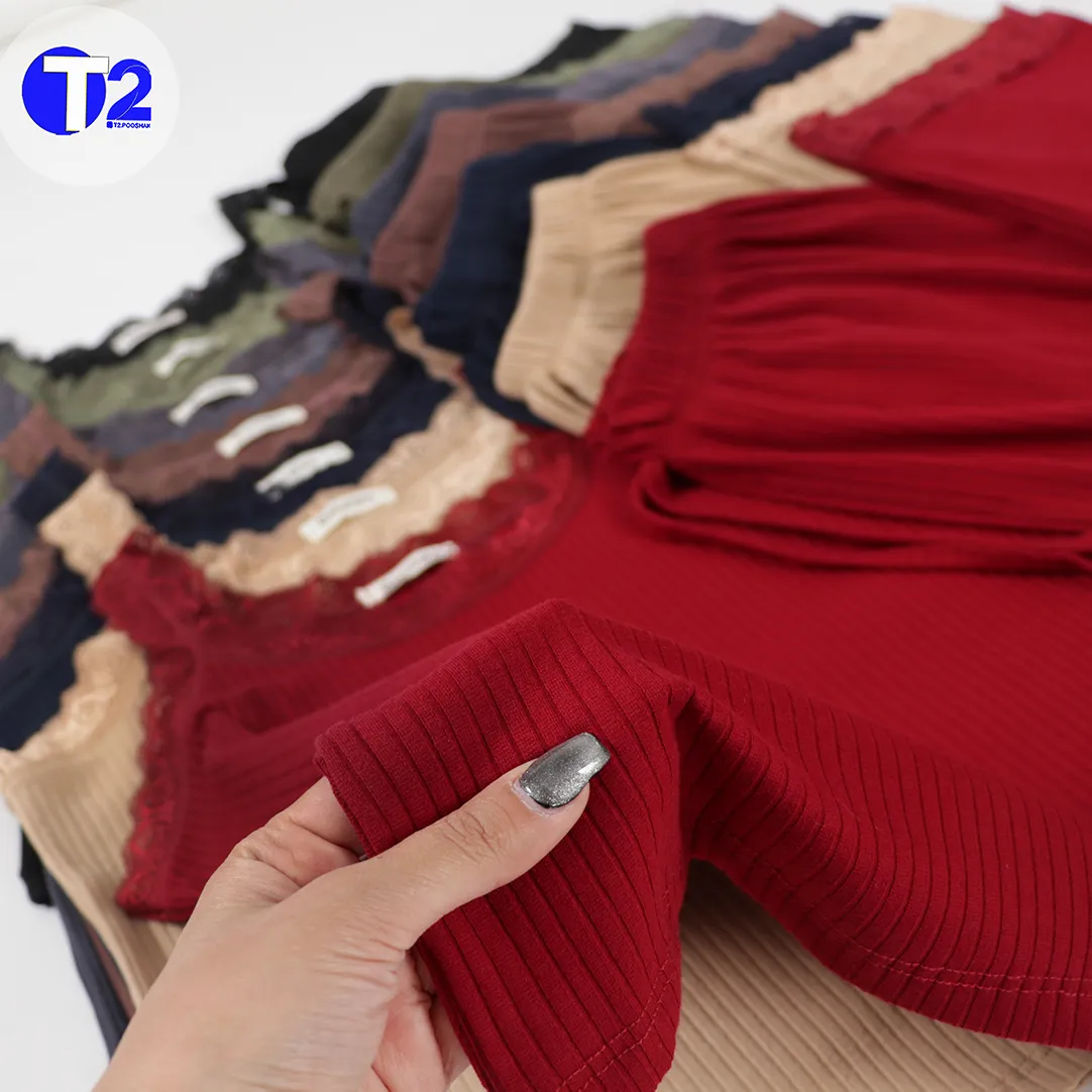 ست تاپ وشلوار کرکره گیپوری 3