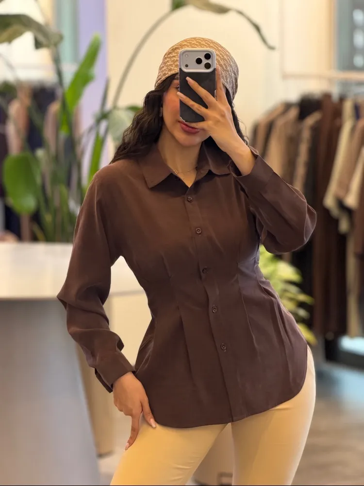 شومیز سیلک پشت بندی 7