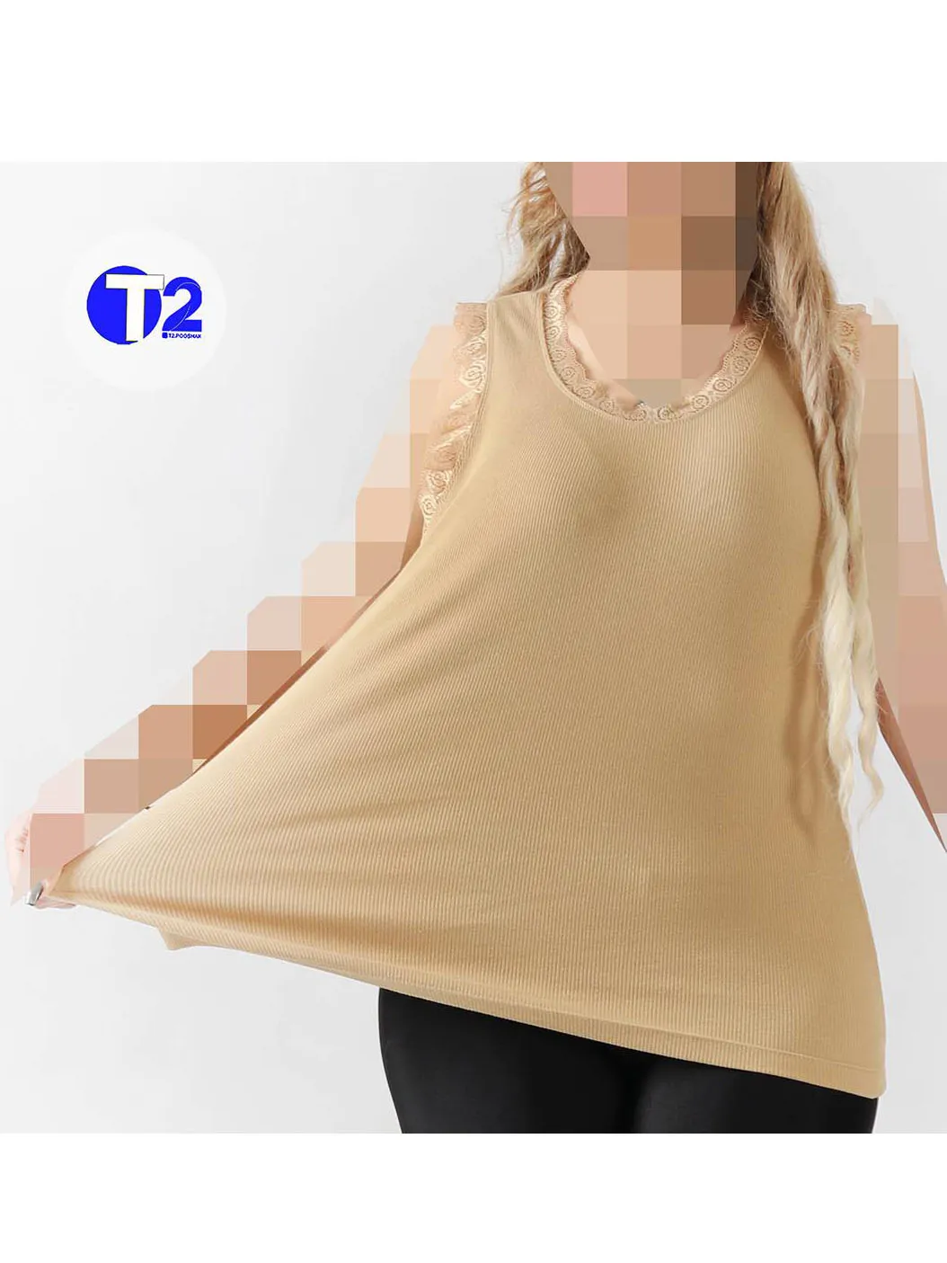 تاپ یقه گرد گیپوری 2