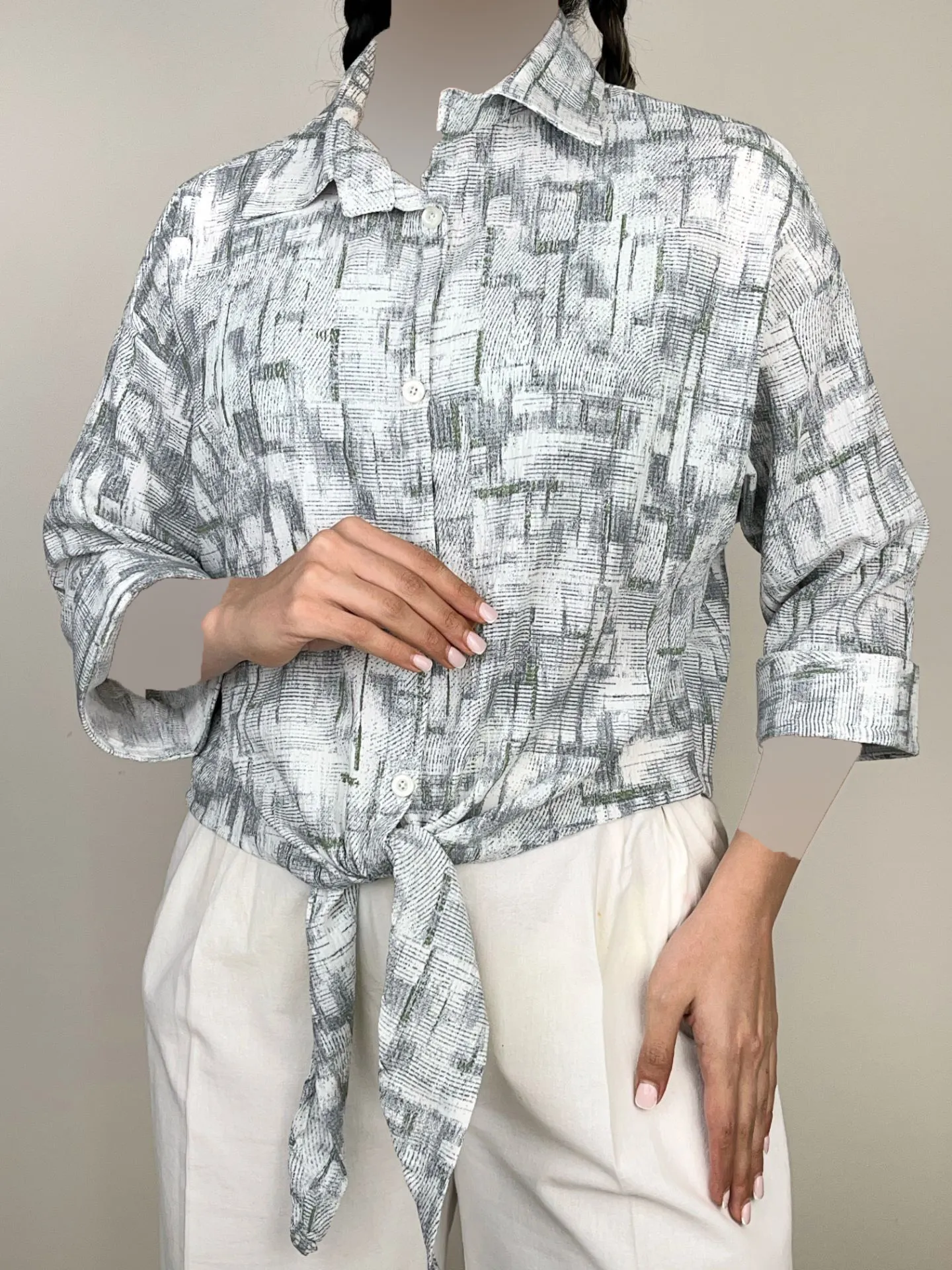 شومیز گره ای 11