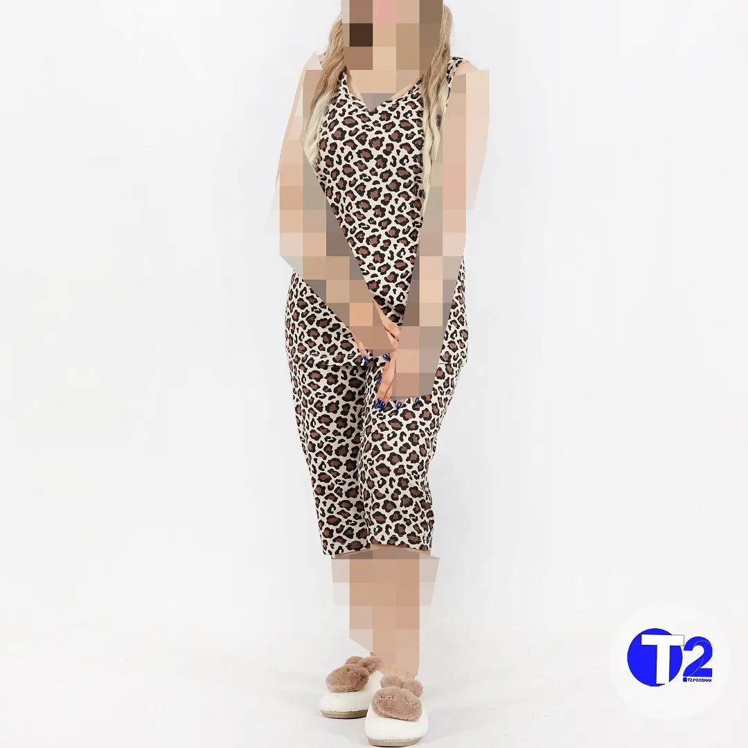 ست تاپ وشلوارک میکس پنبه لاکرا اعلا 3