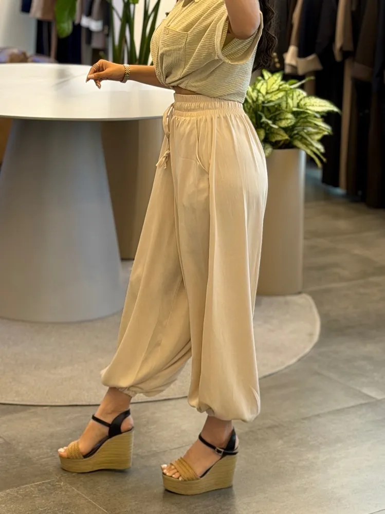 شلوار سنبادی ساتن زارا 6