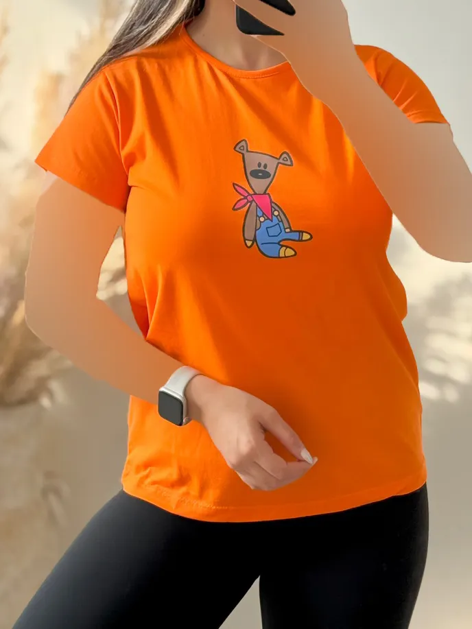 تیشرت نرمال پنبه 4