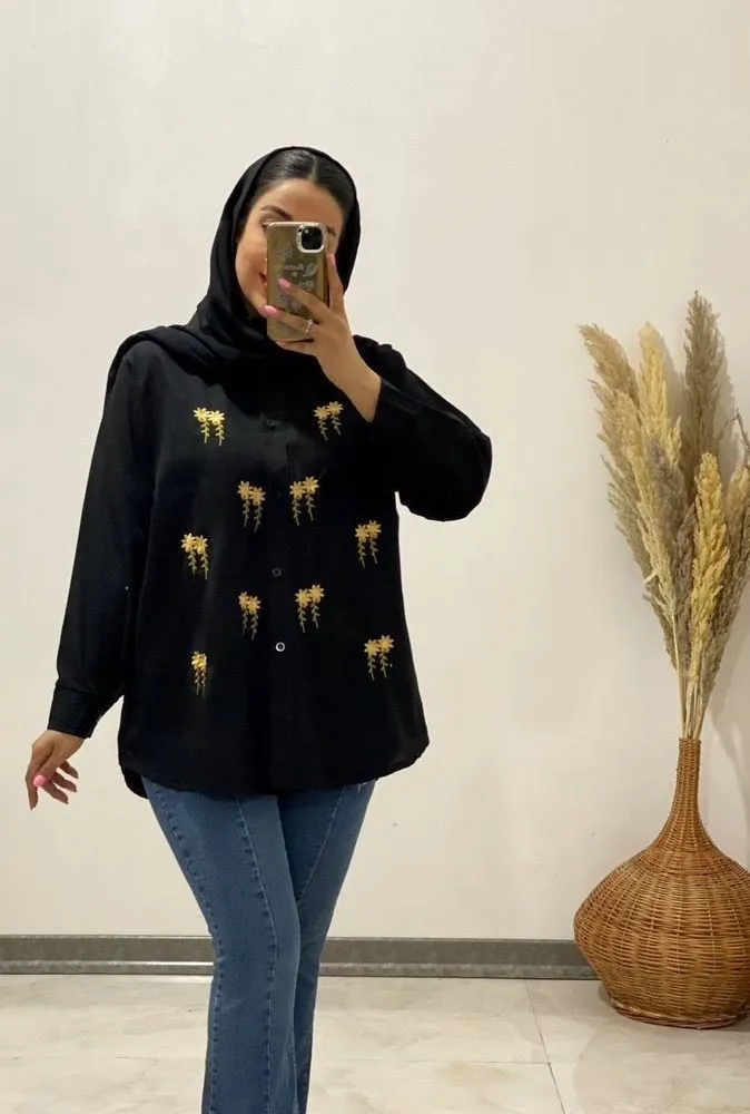 شومیز گلدوزی 6