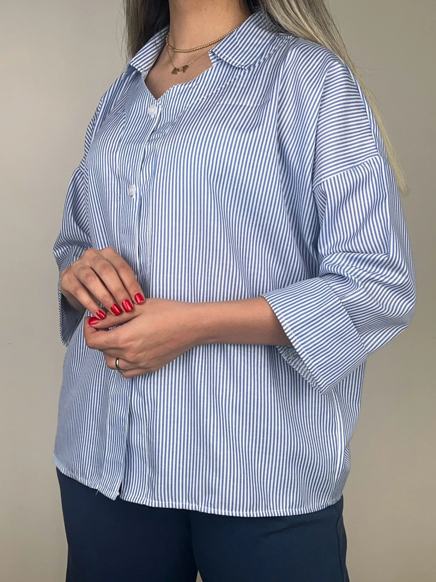 شومیز راه راه زارا 2