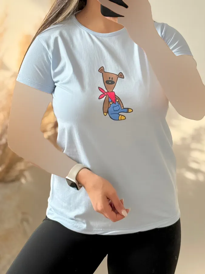 تیشرت نرمال پنبه 5