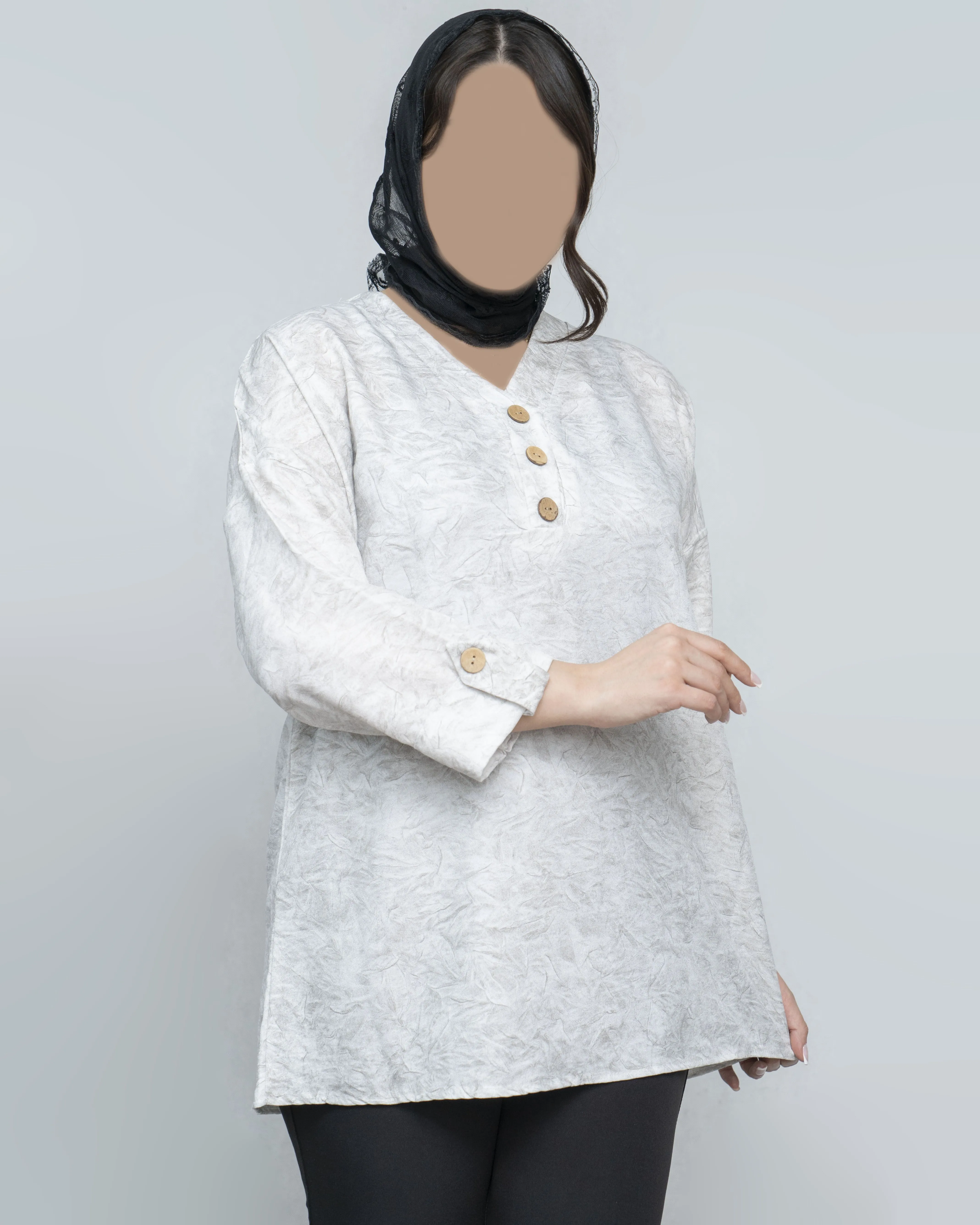 تونیک یقه v 2
