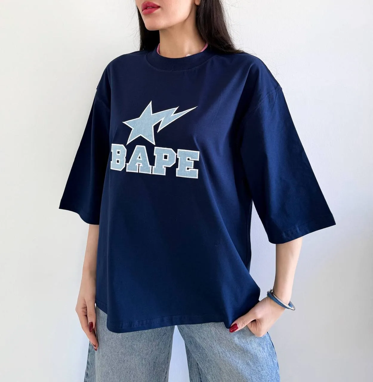 تیشرت باکسی لی دوزی 3
