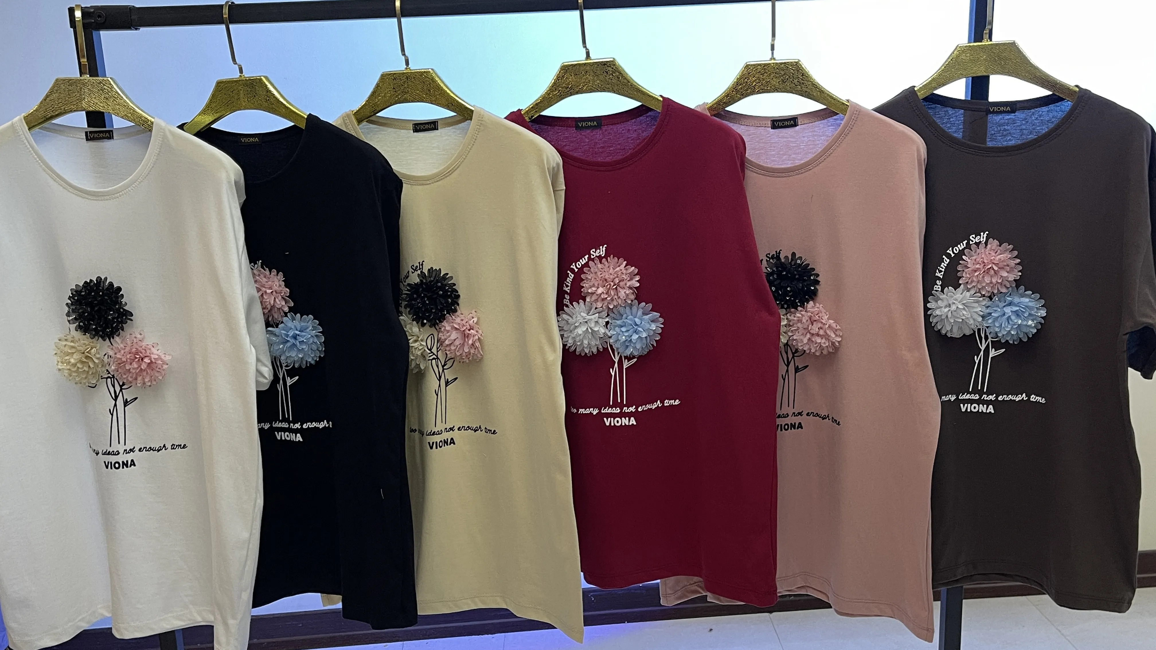 تیشرت گل برجسته ویونا 2