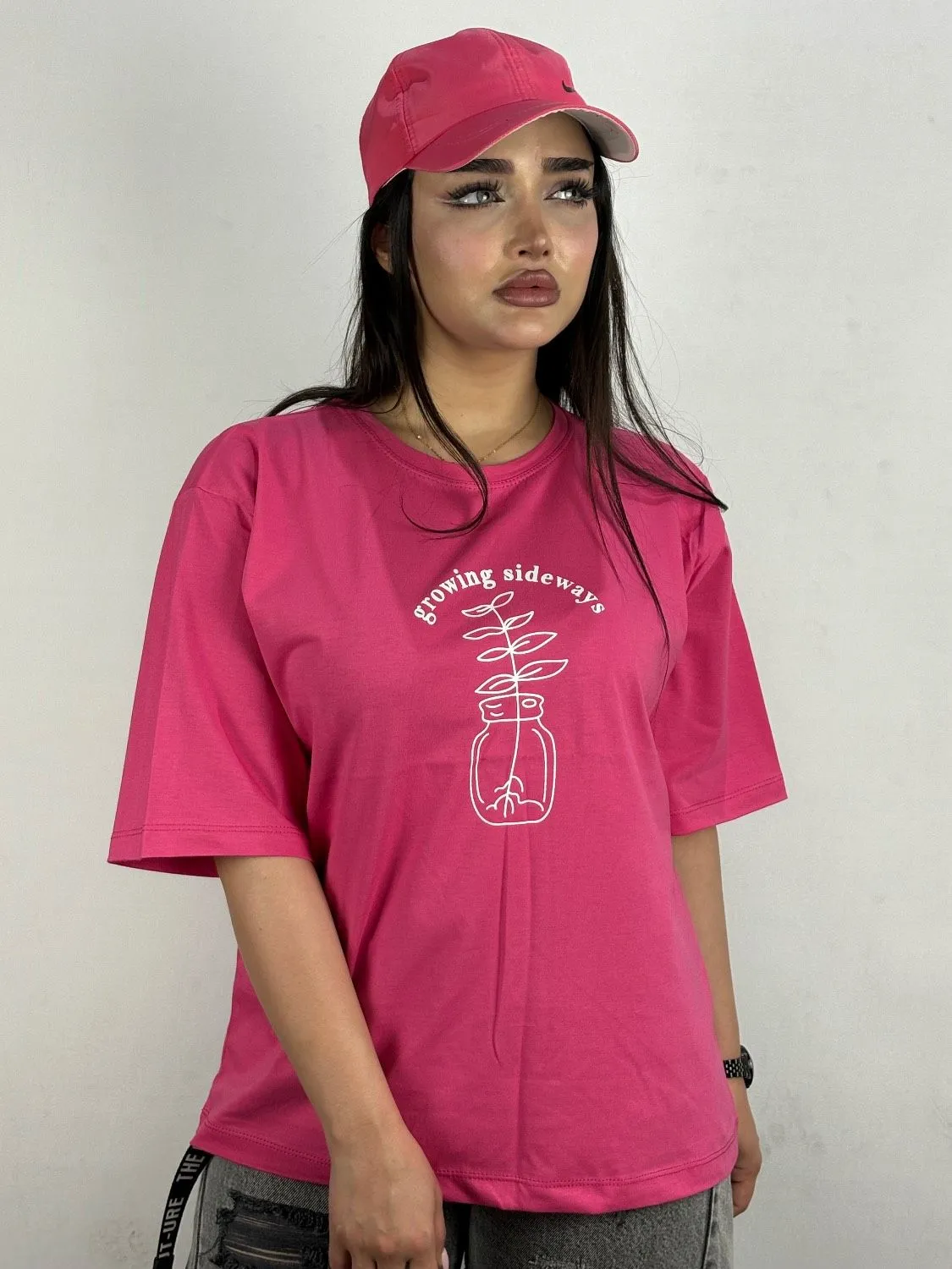 تیشرت باکسی پنبه
