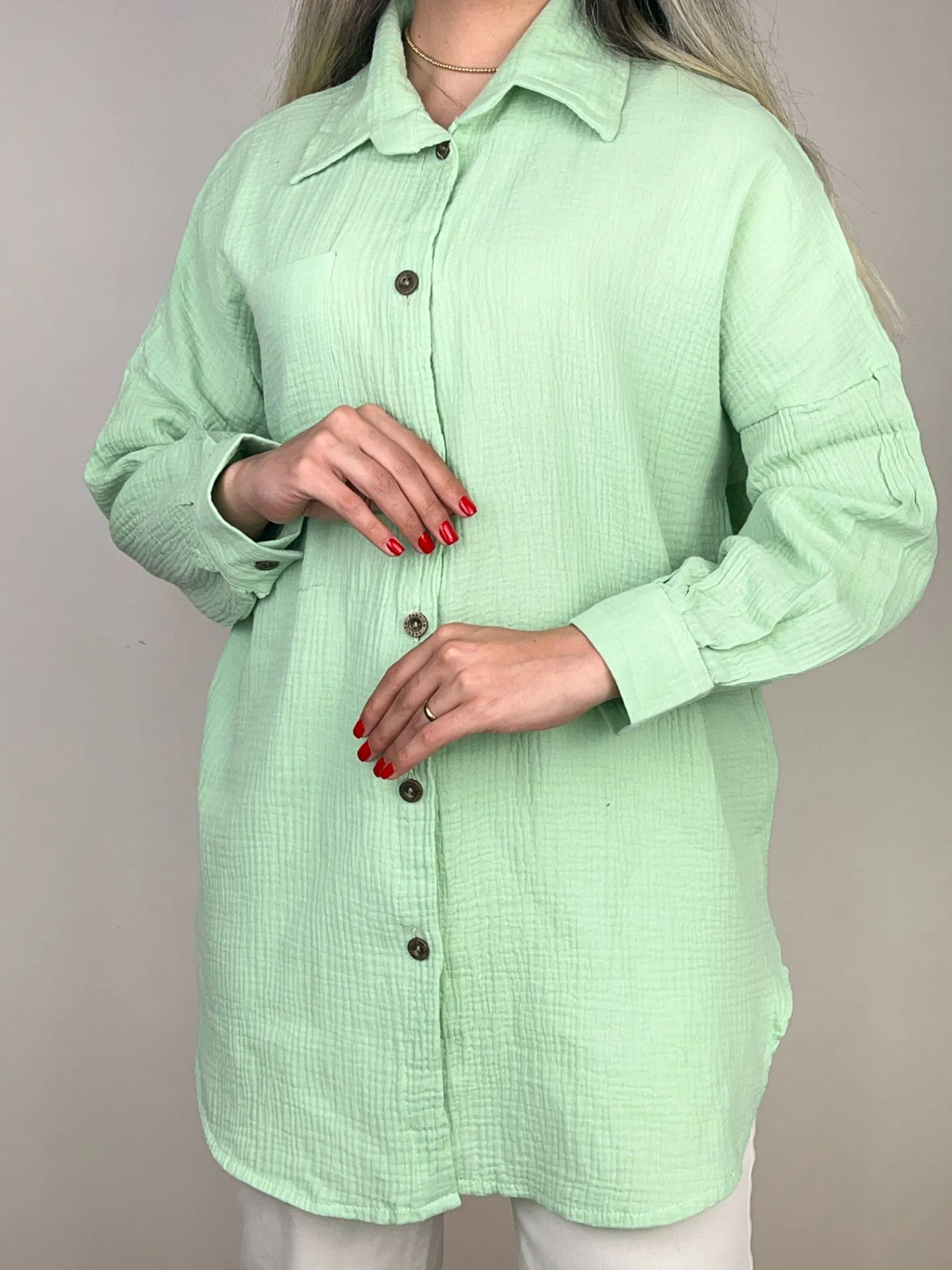 شومیز جلو دکمه 9
