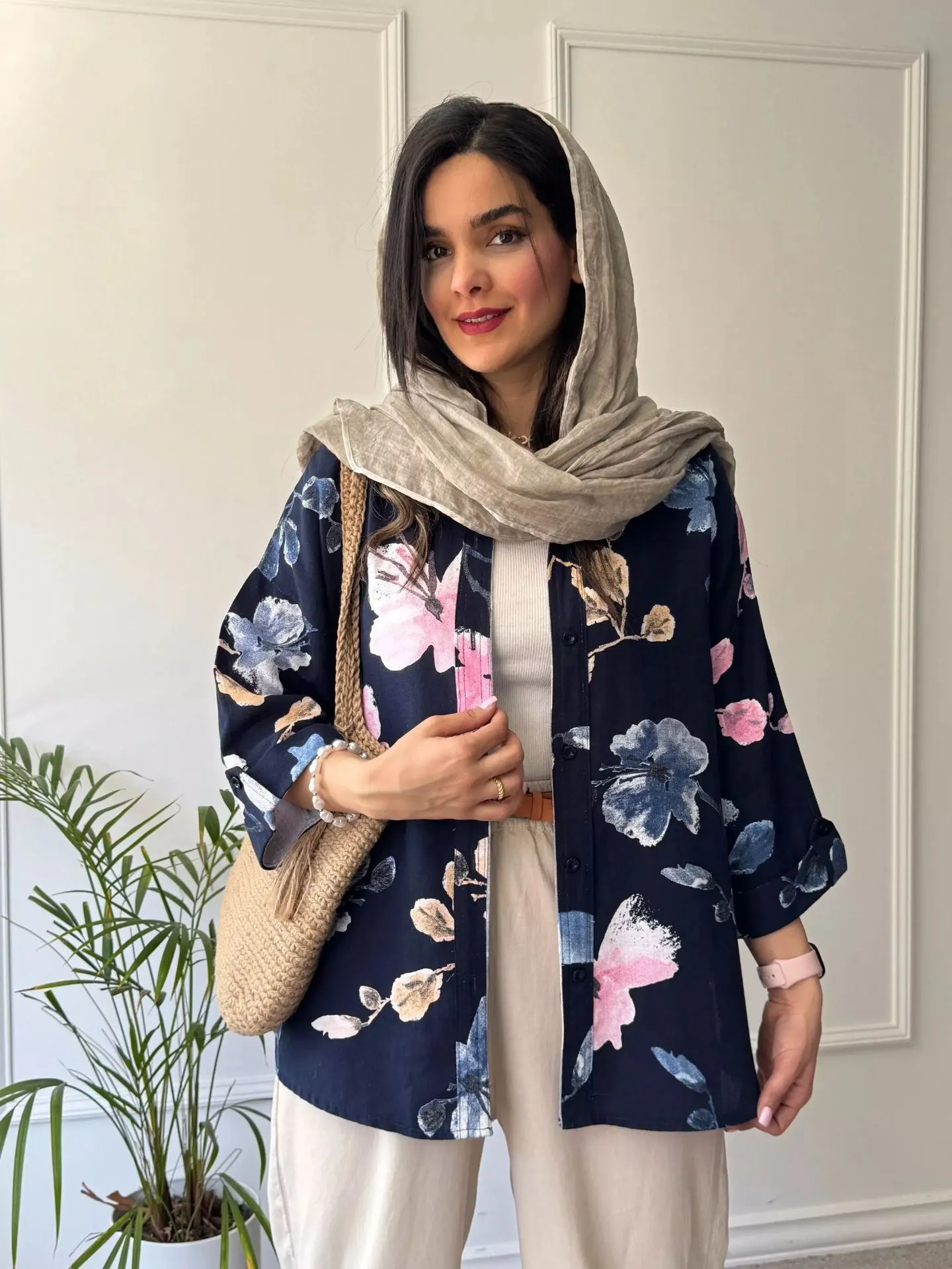 شومیز آستین پاکتی