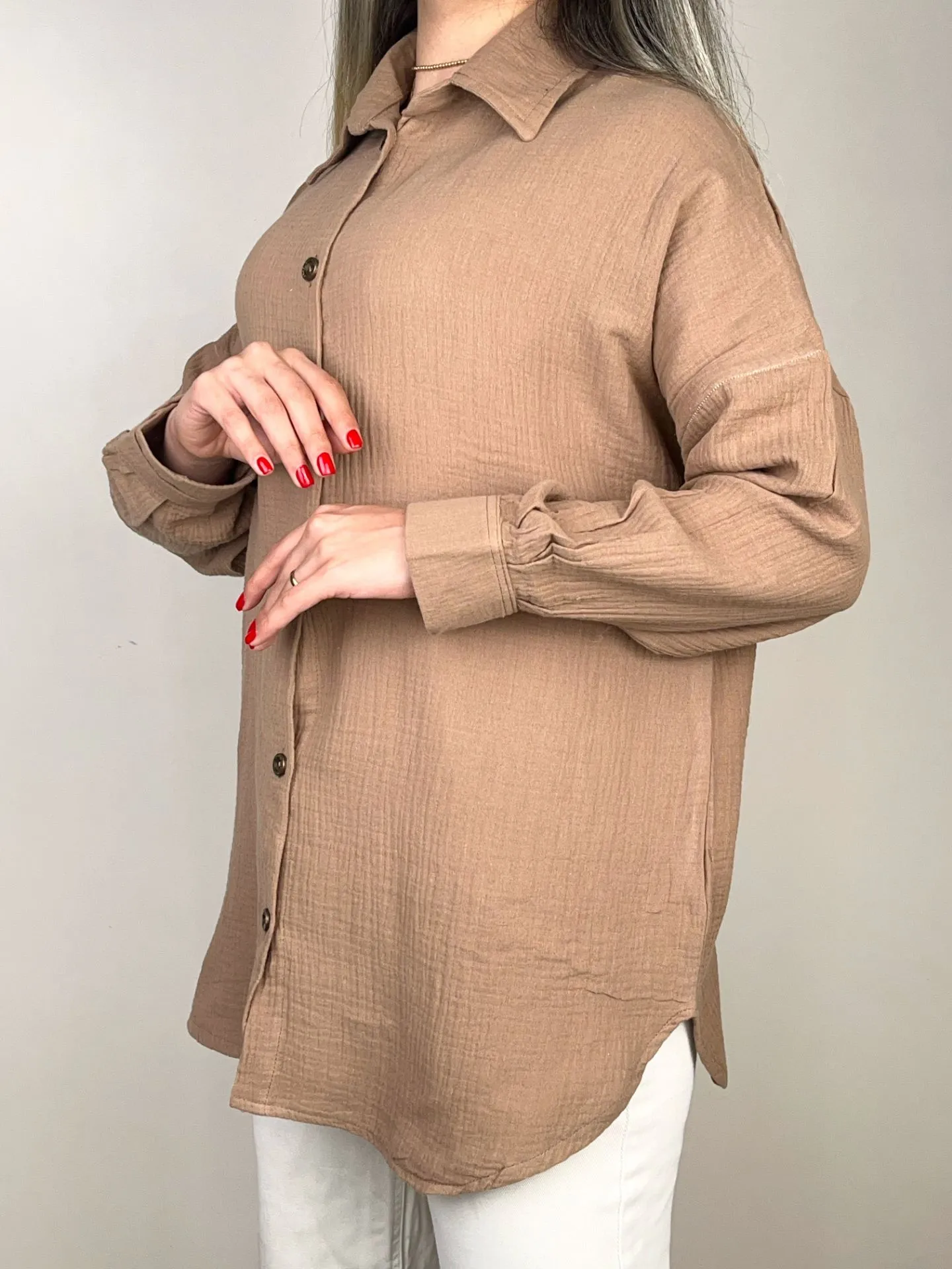 شومیز جلو دکمه 15