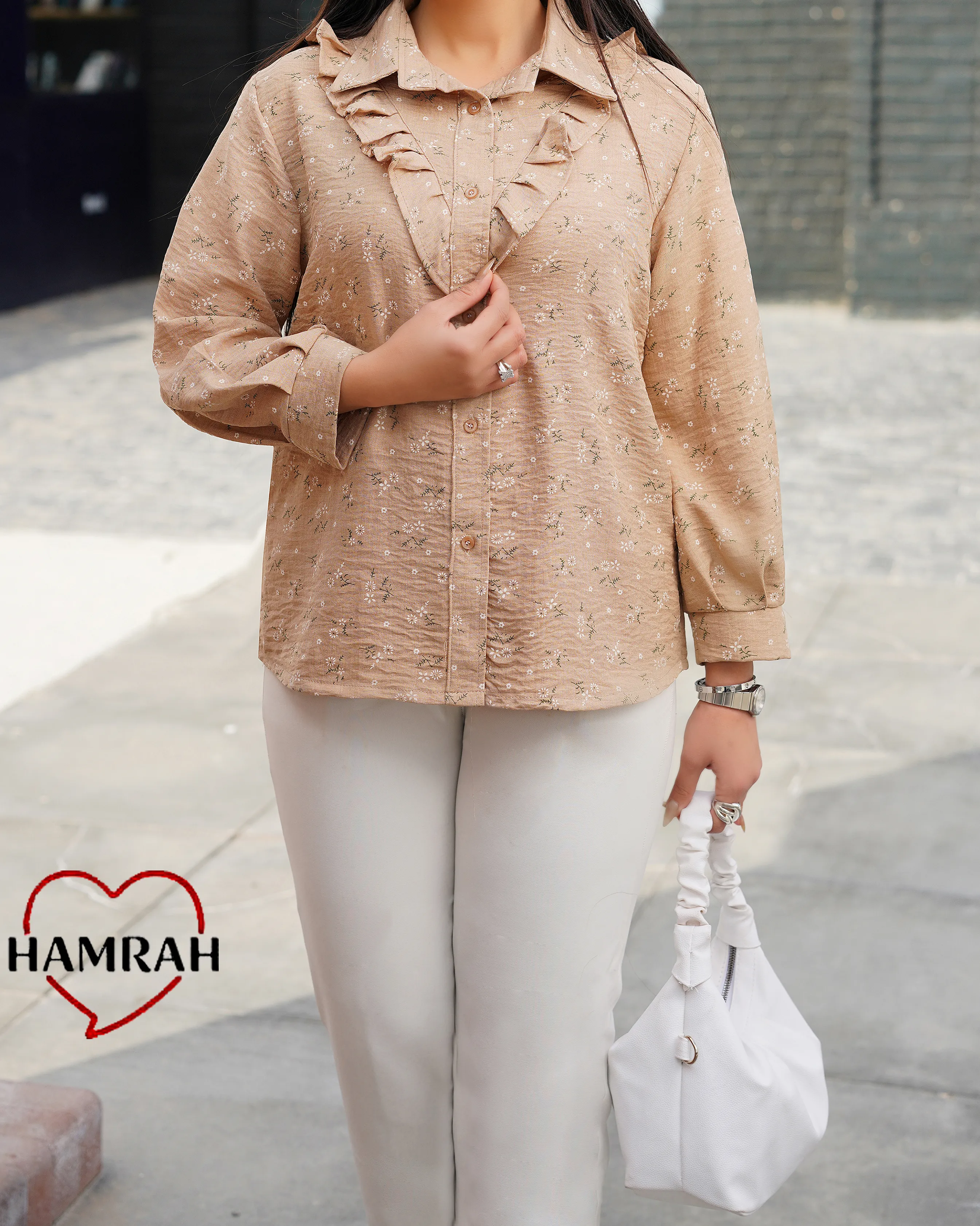 شومیز گل گچی