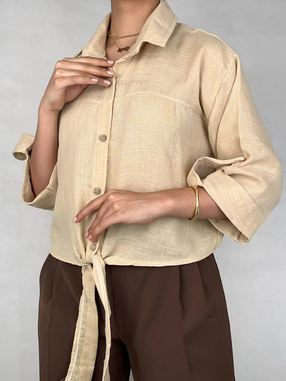 شومیز گره ای