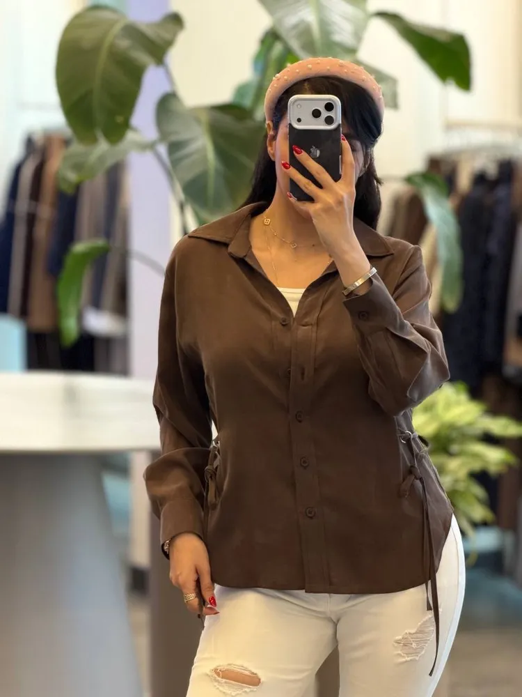 شومیز سیلک کمرحلقه 5
