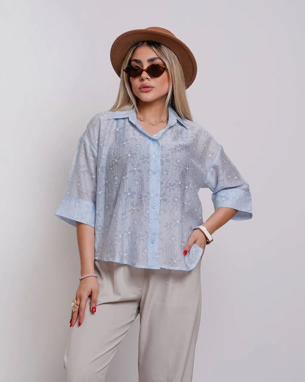 شومیز پری طرحدار 3
