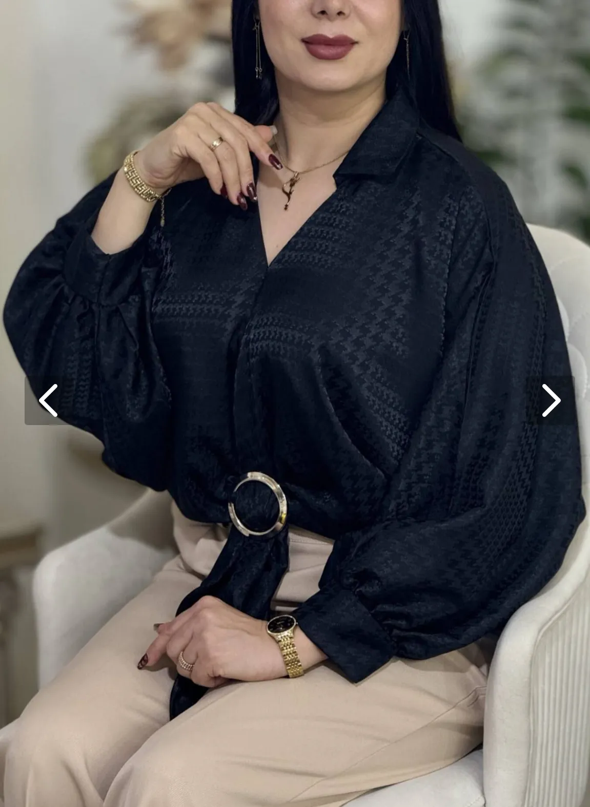 شومیز گره ای زنانه 4