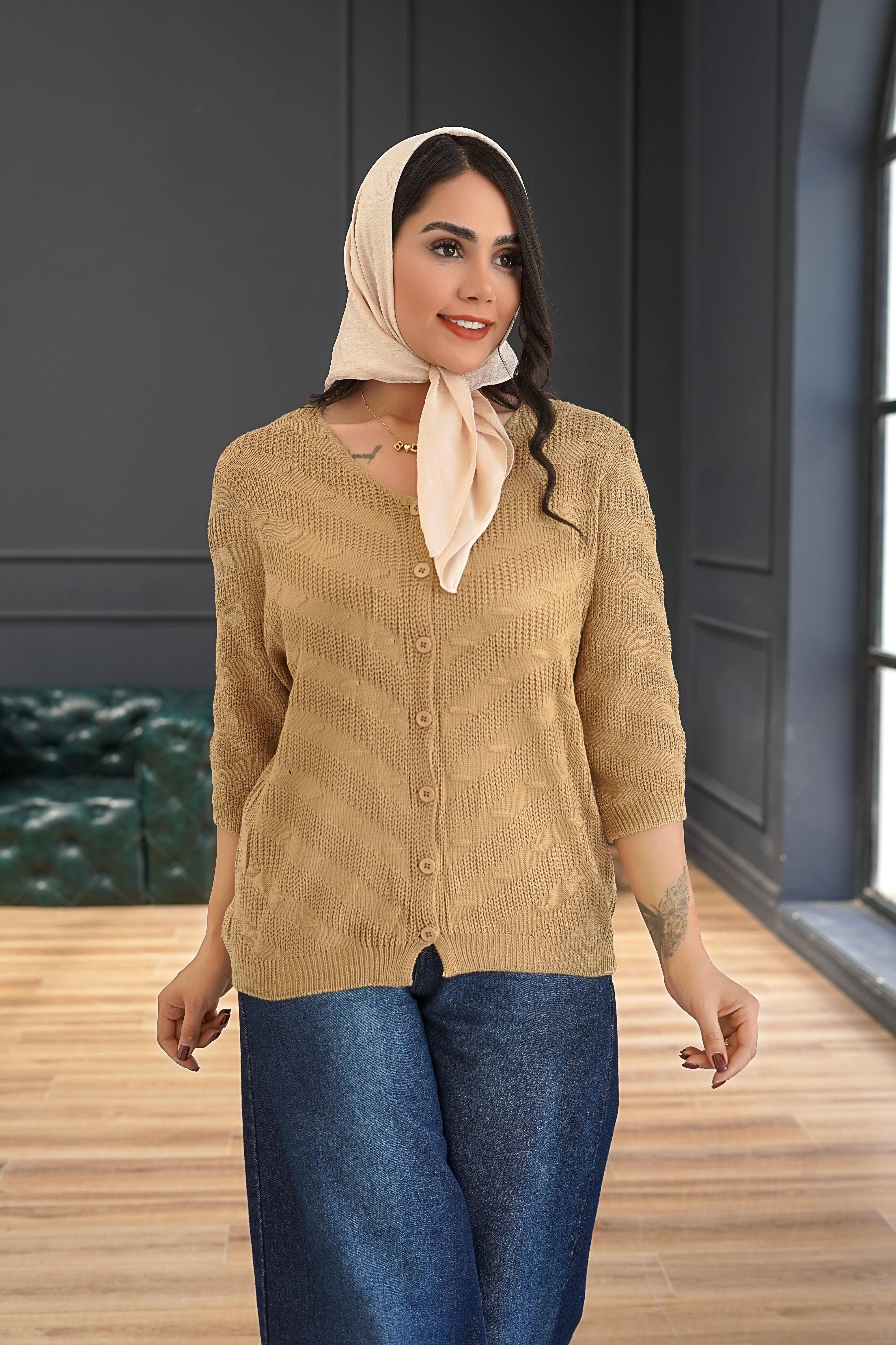 ژاکت بافت وارداتی