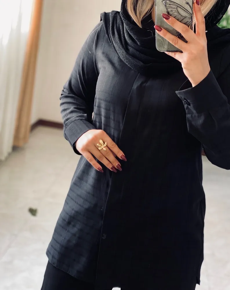 شومیز مشکی قواره دار 2