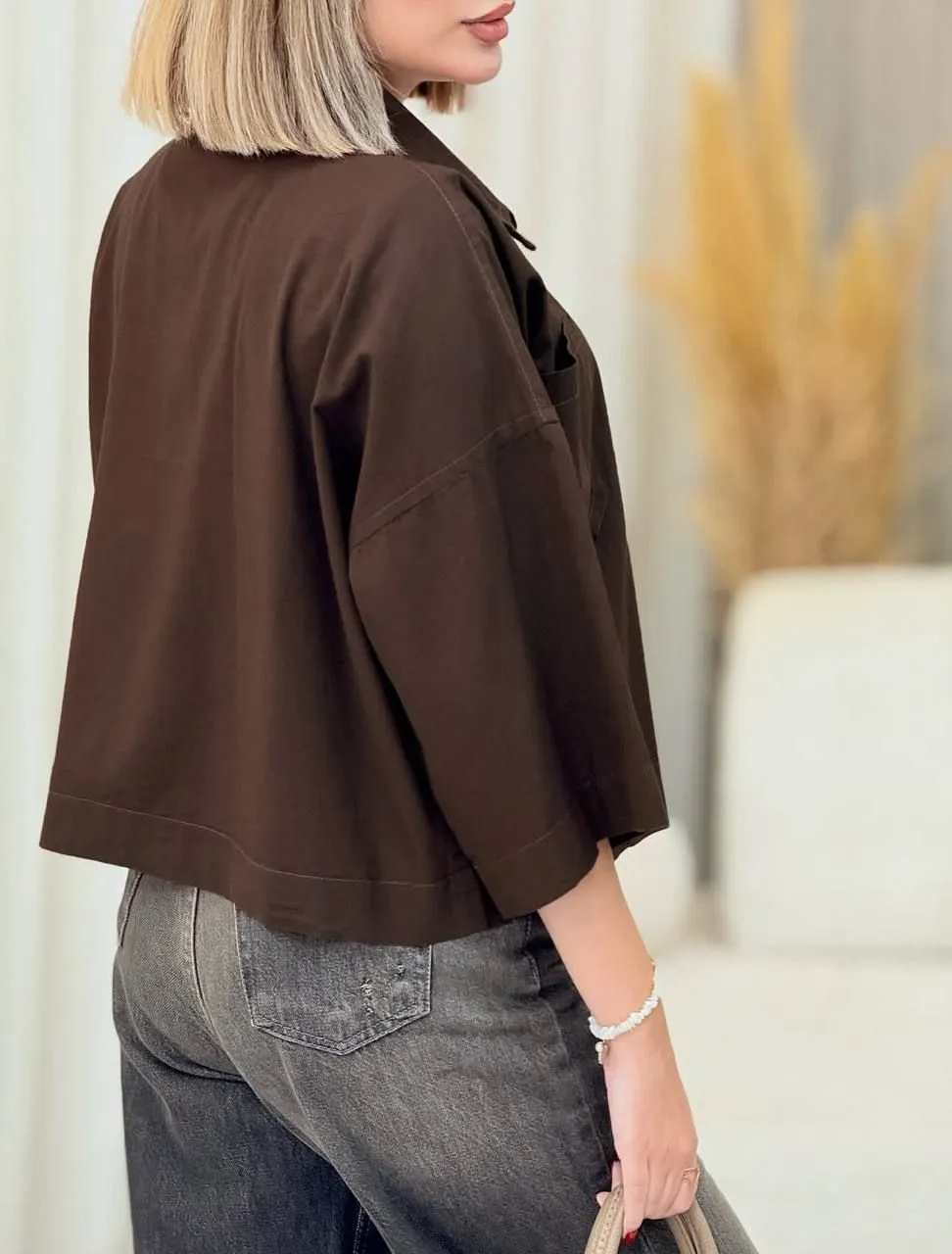 شومیز لاکی دو جیب 4