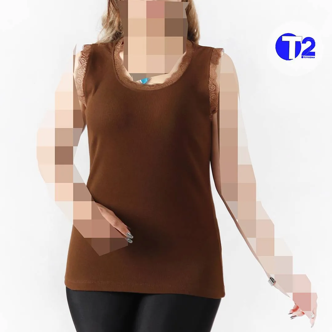 تاپ یقه گرد گیپوری 3