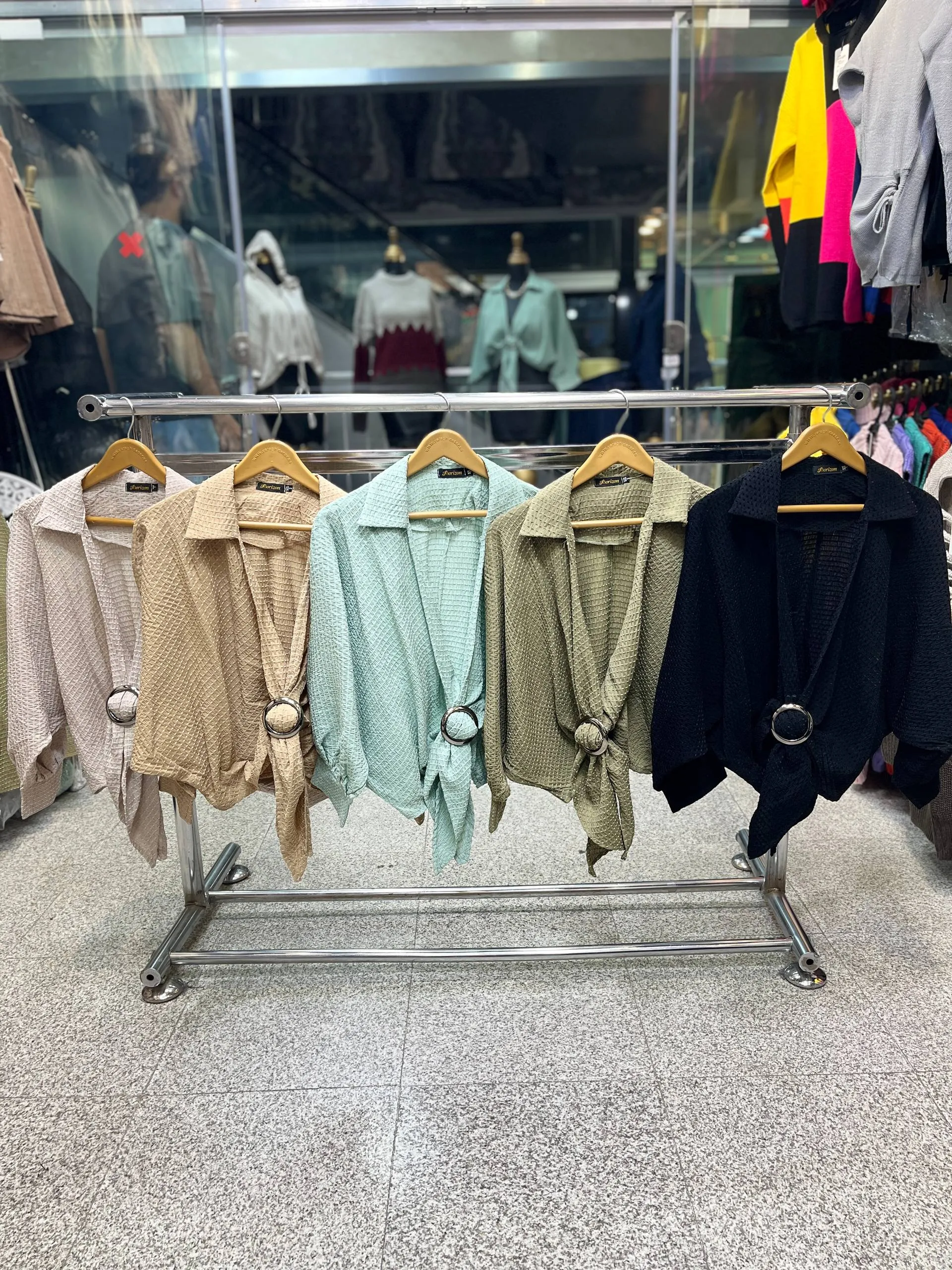 شومیز کوک دوزی جلو گره 3