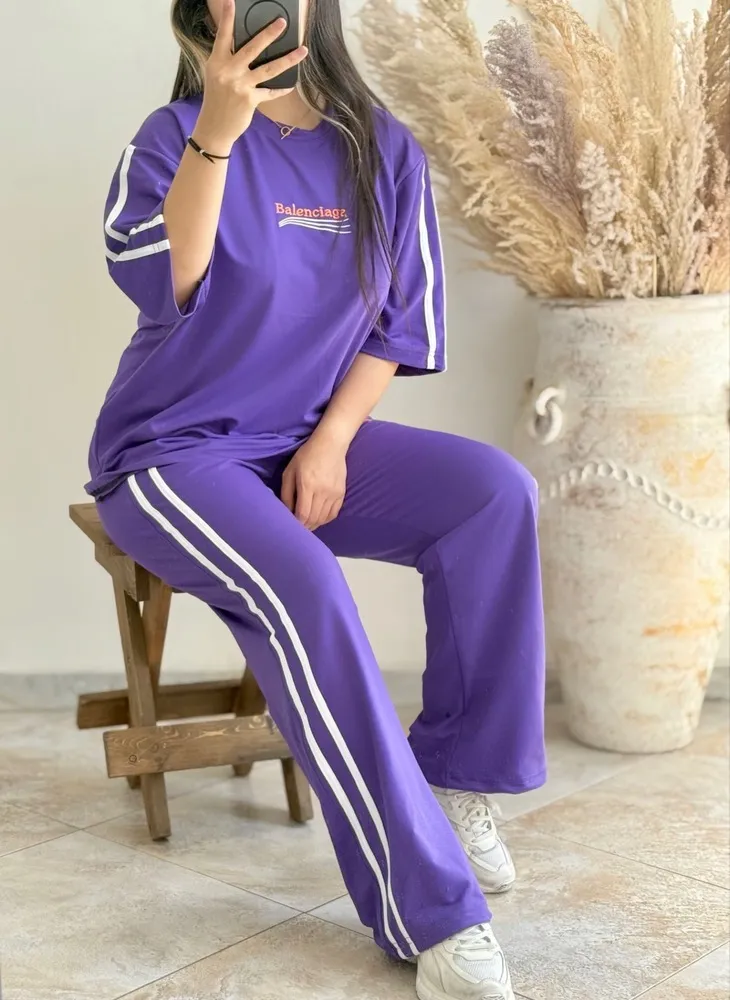 تیشرت و شلوار ست:بالنسیاگا 6