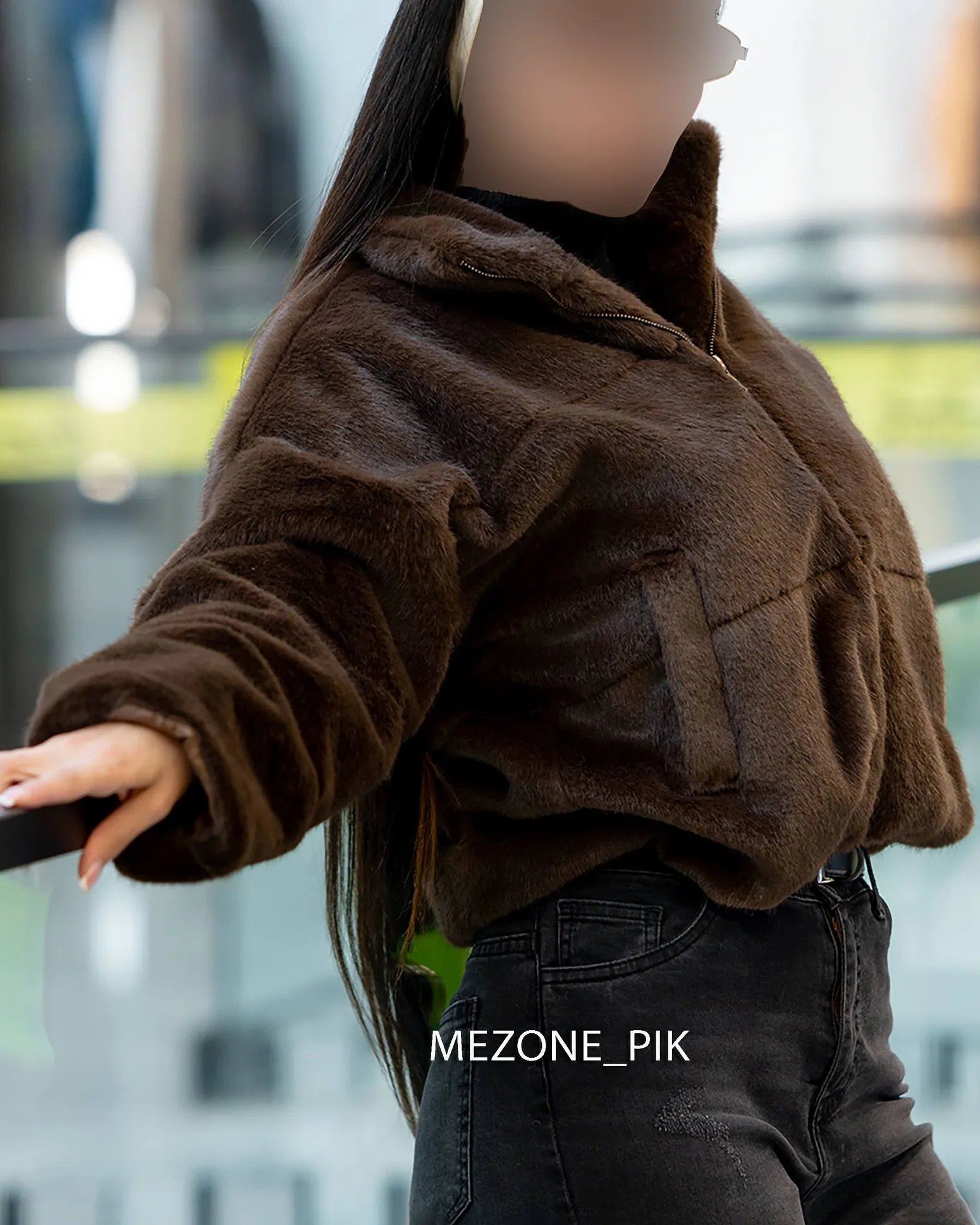بامبر پوست یقه ایستاده 2
