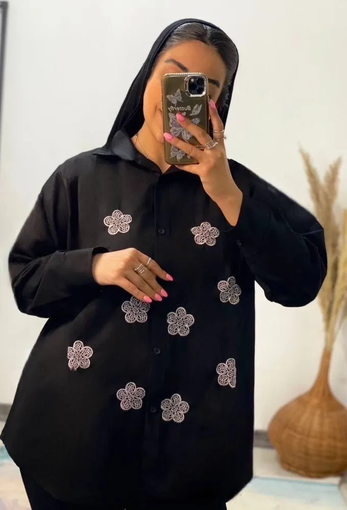 شومیز گلدوزی 5