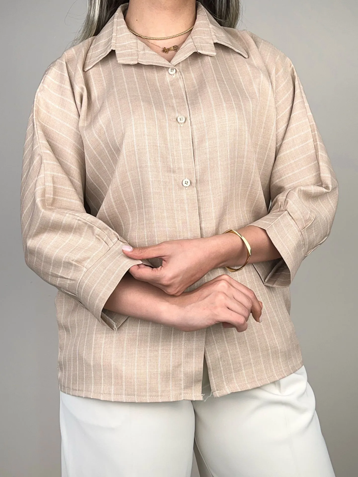 شومیز مچ چین دار 8