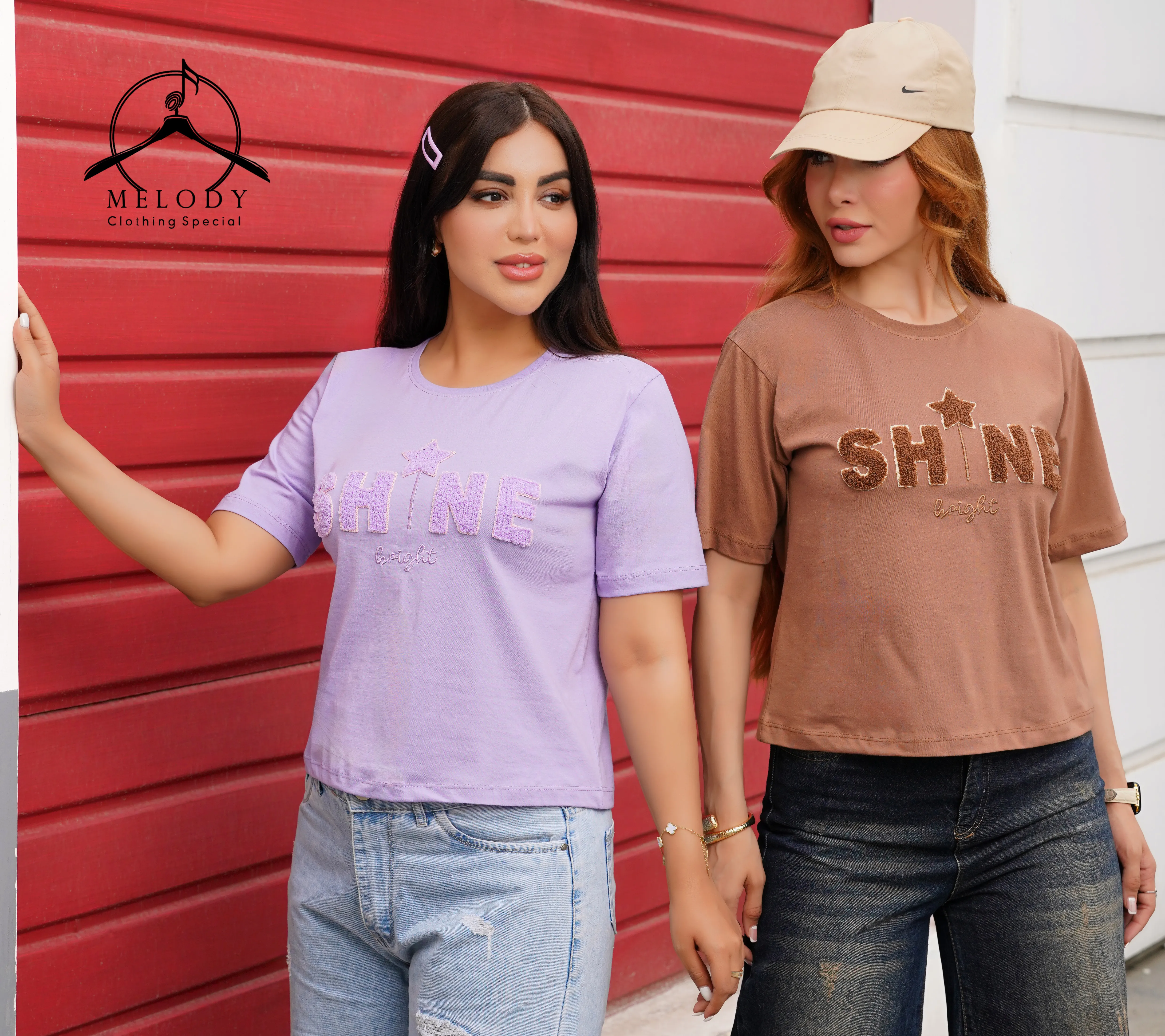 کراپ باکسی شنل دوزی و گلدوزی