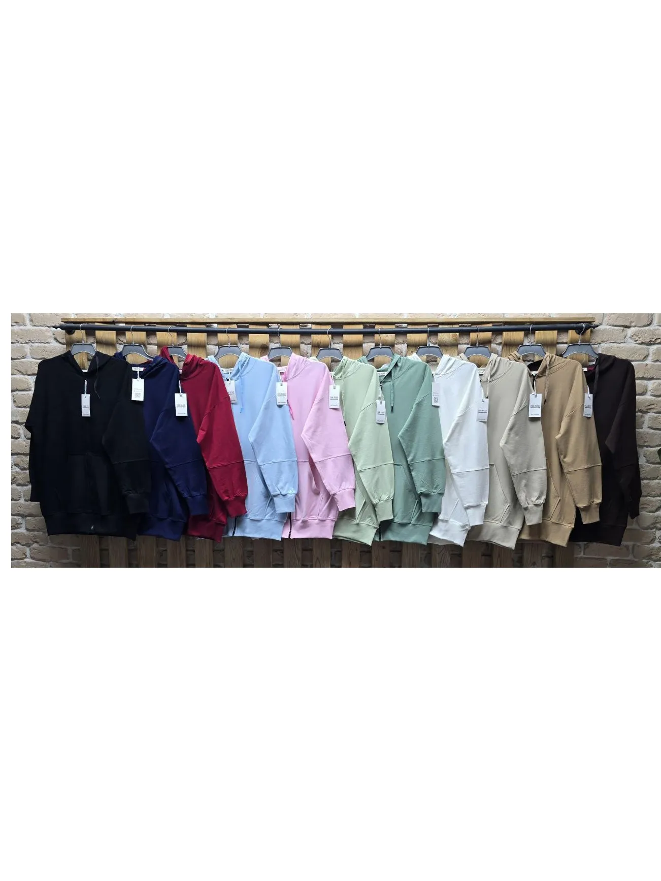 سویشرت دورس زیپدار رنگی 3