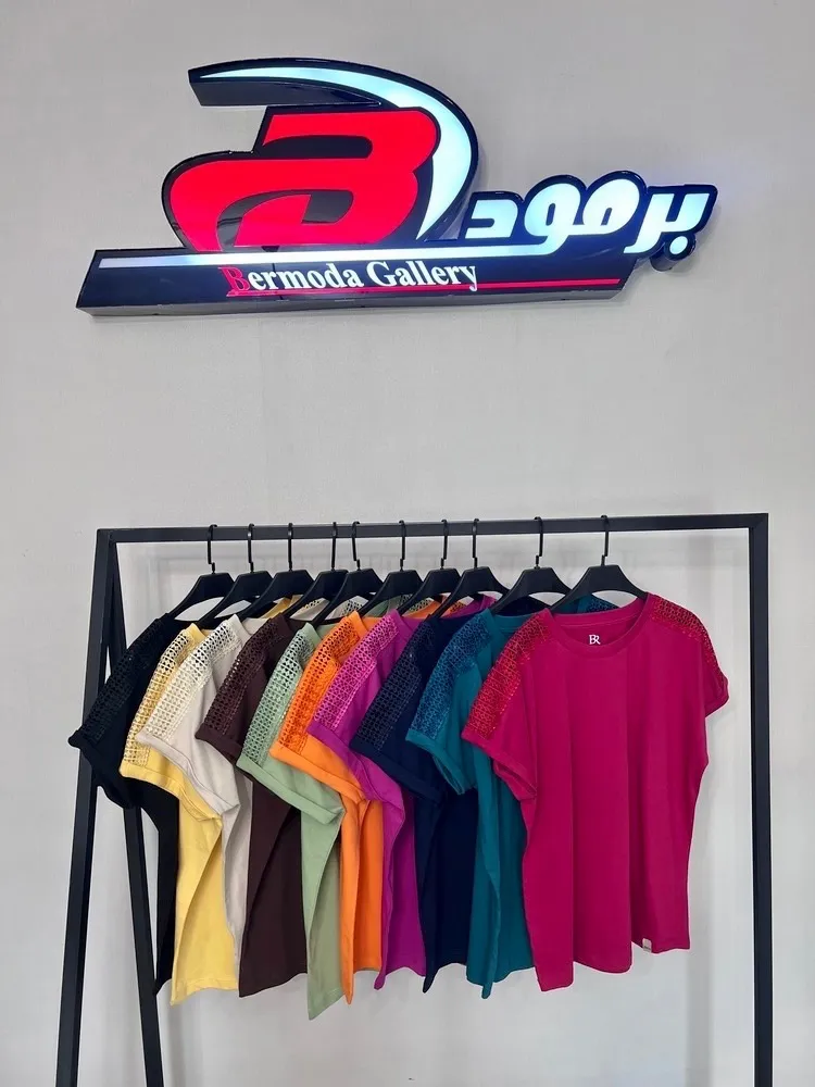 تیشرت سرشانه گیپور 3