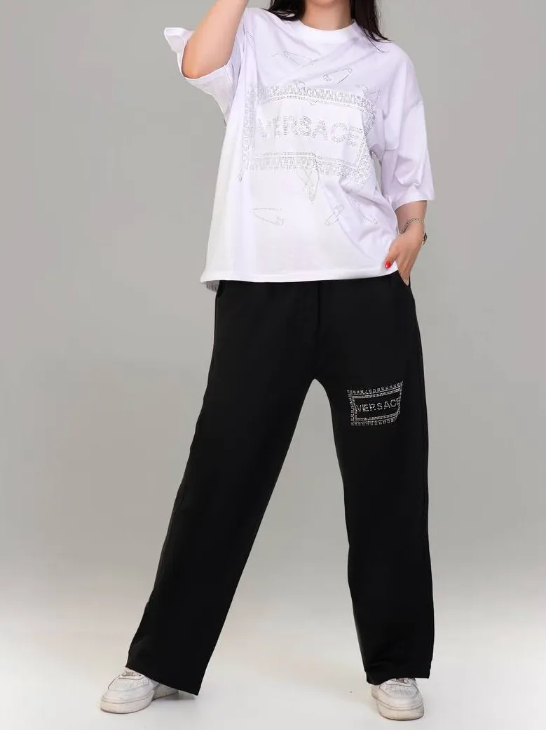 ست پنبه یکرو _گلکسی پنبه | versace | 5