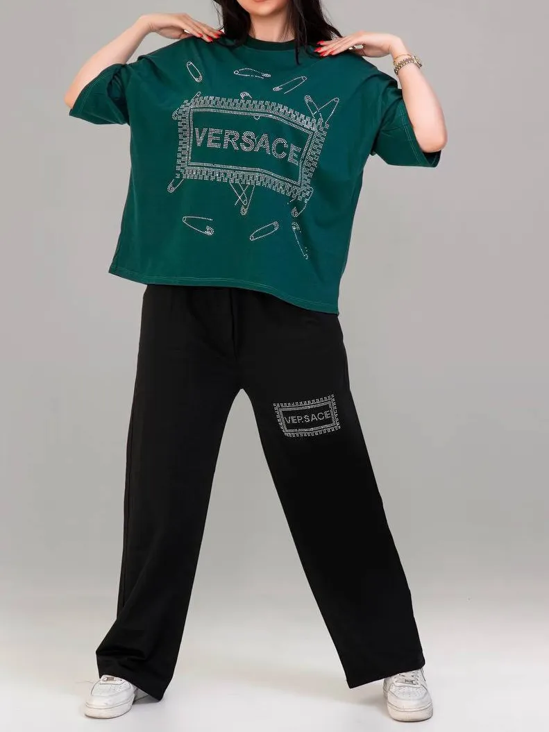 ست پنبه یکرو _گلکسی پنبه | versace | 3