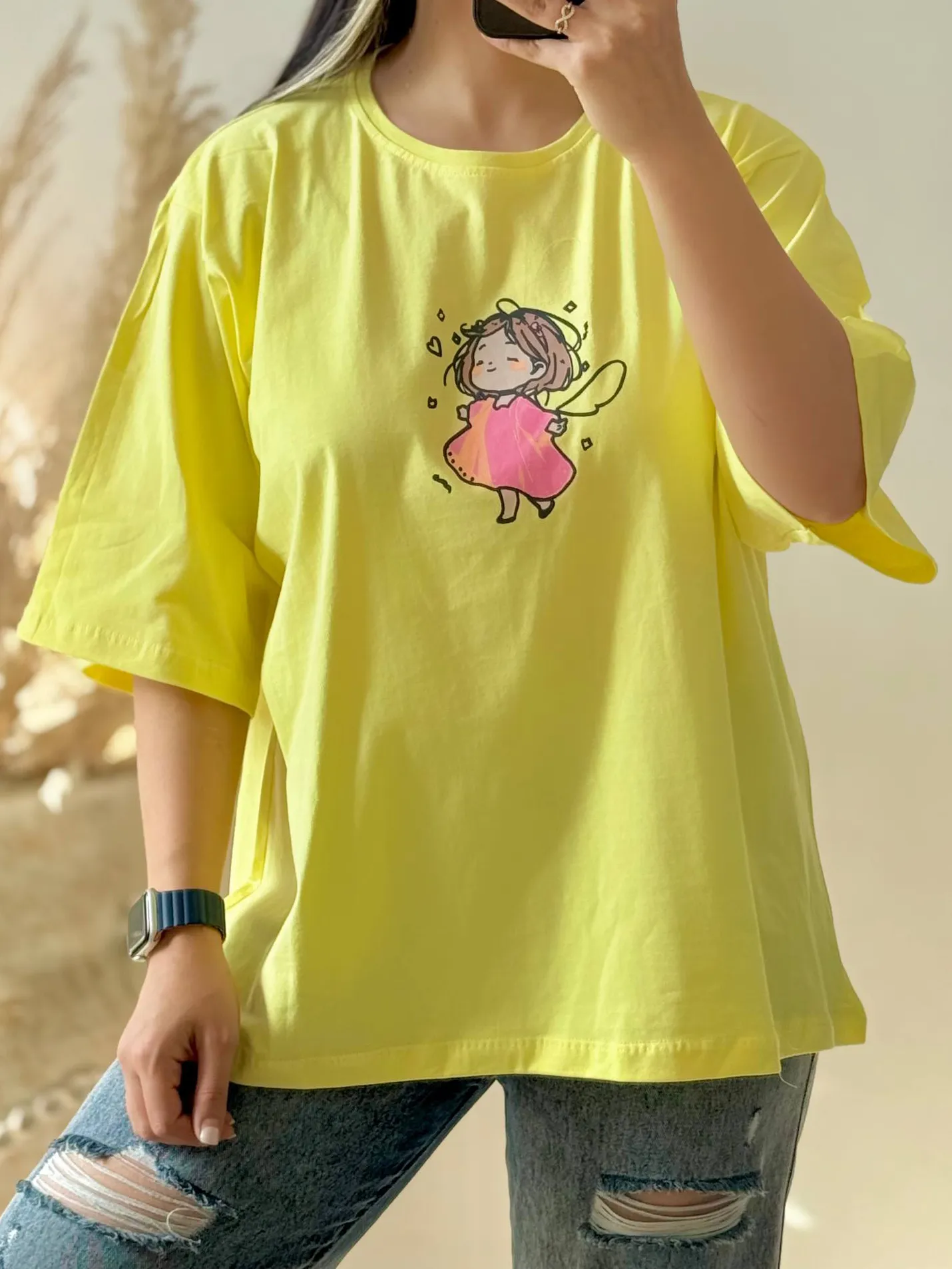 تیشرت لانگ باکسی 4