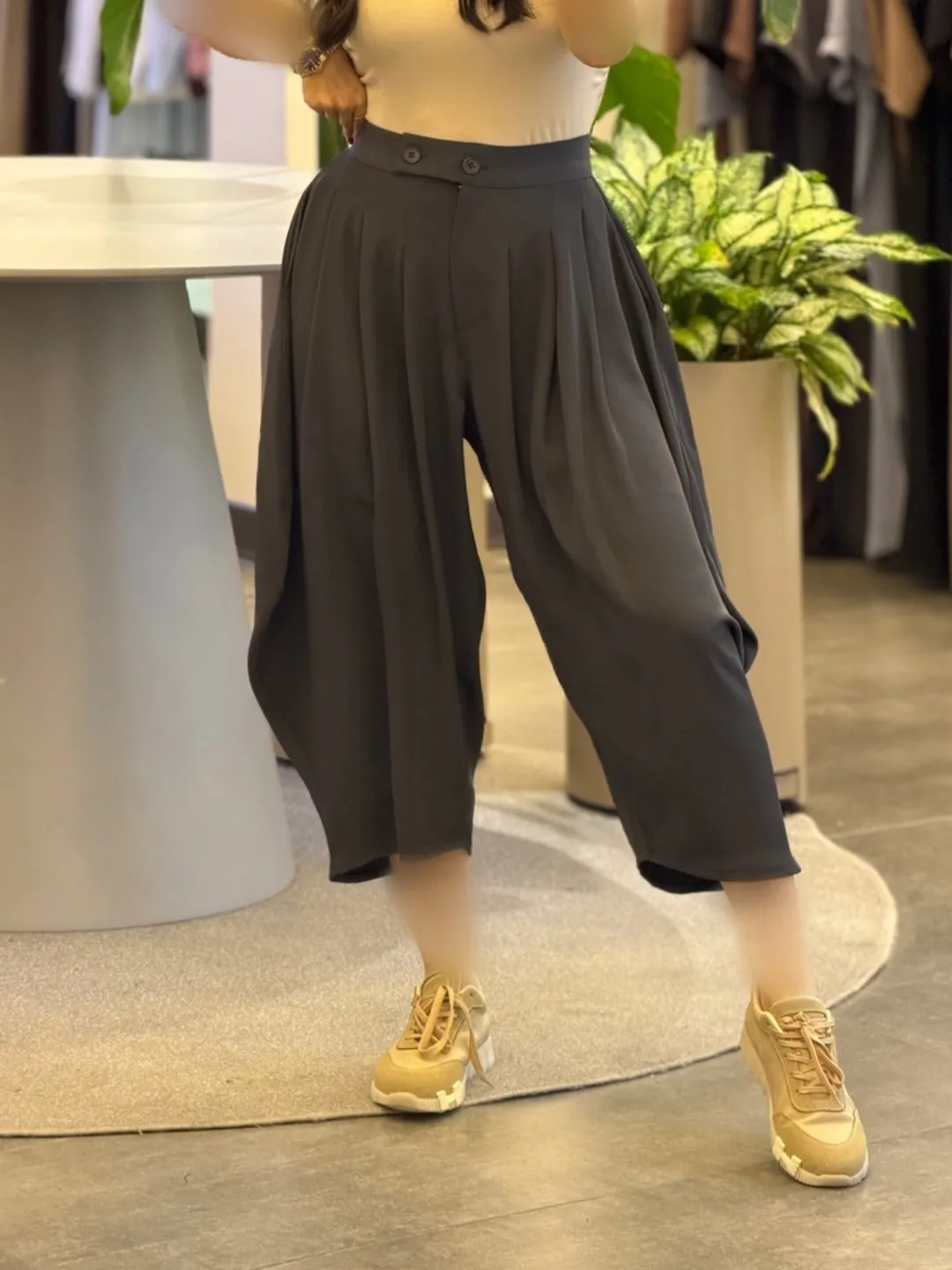 شلوار کرپ خمره ای 5