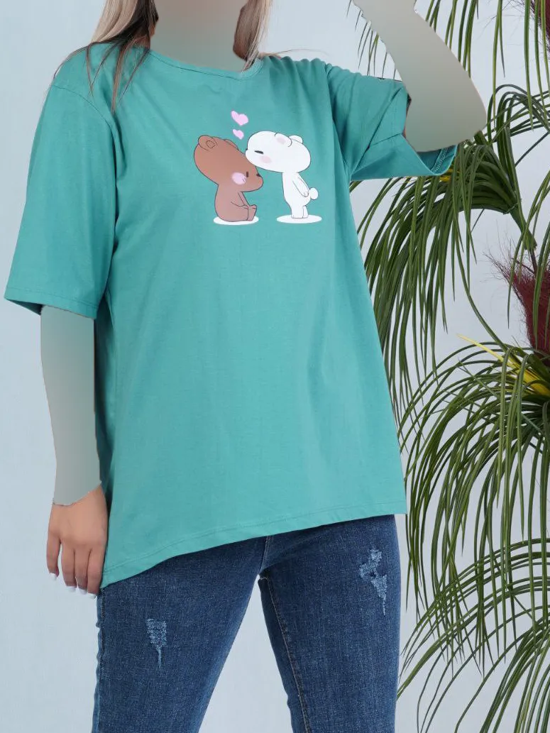 تیشرت باکسی(4XL)پنبه سوپر